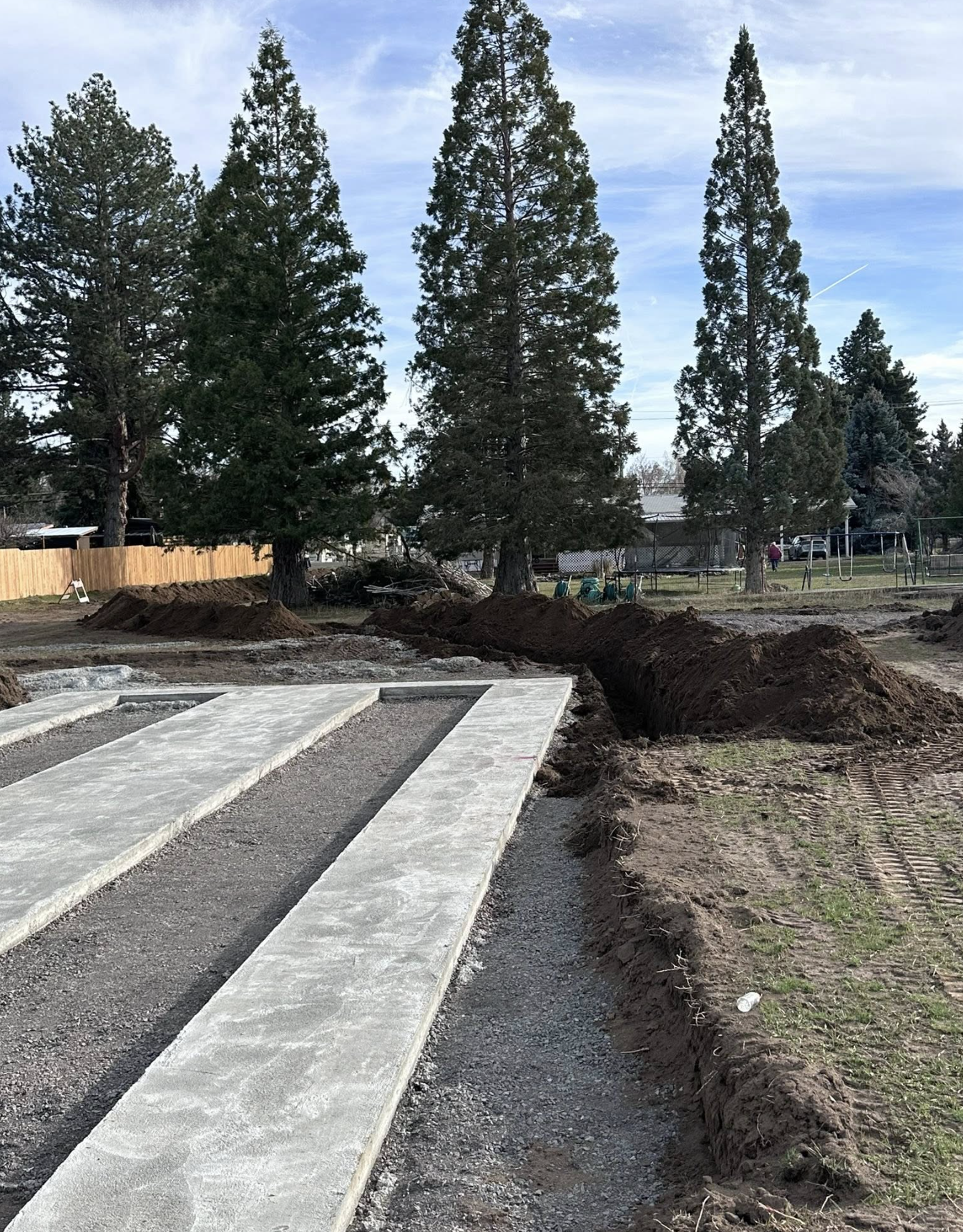 House Pad Installation